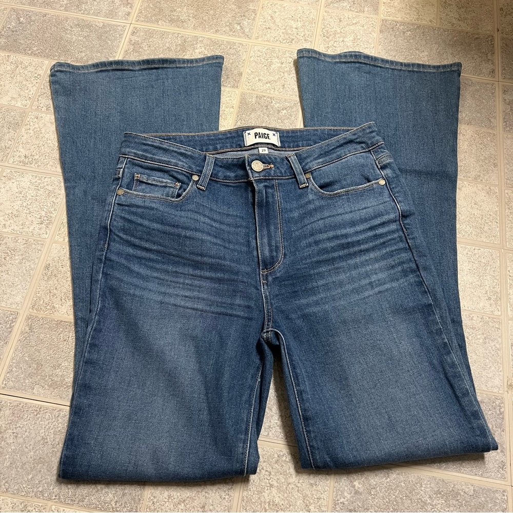 PAIGE Blue Flare Jeans